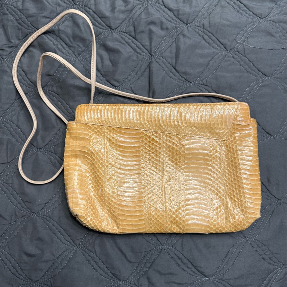 Python Shoulder Bag Vintage